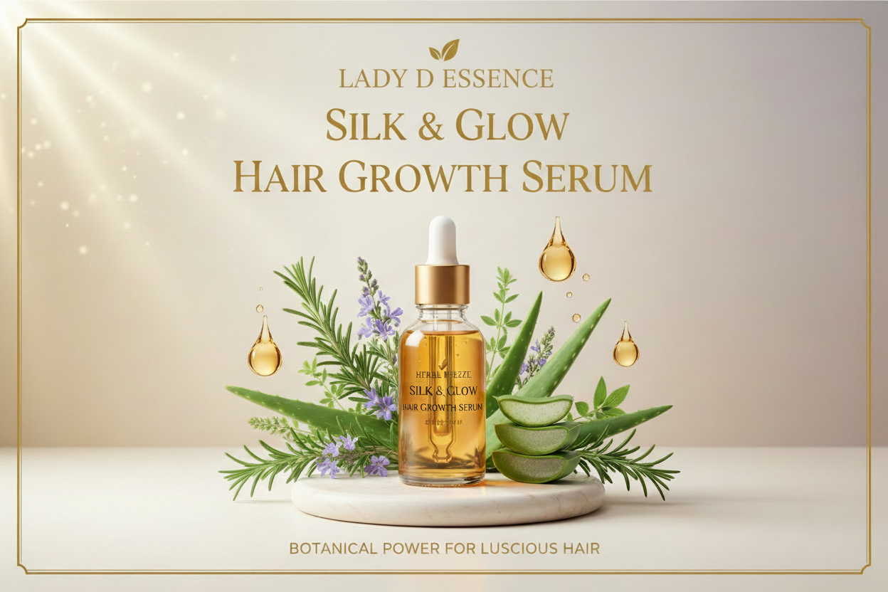 Silk & Glow™ Hair‑Growth Serum