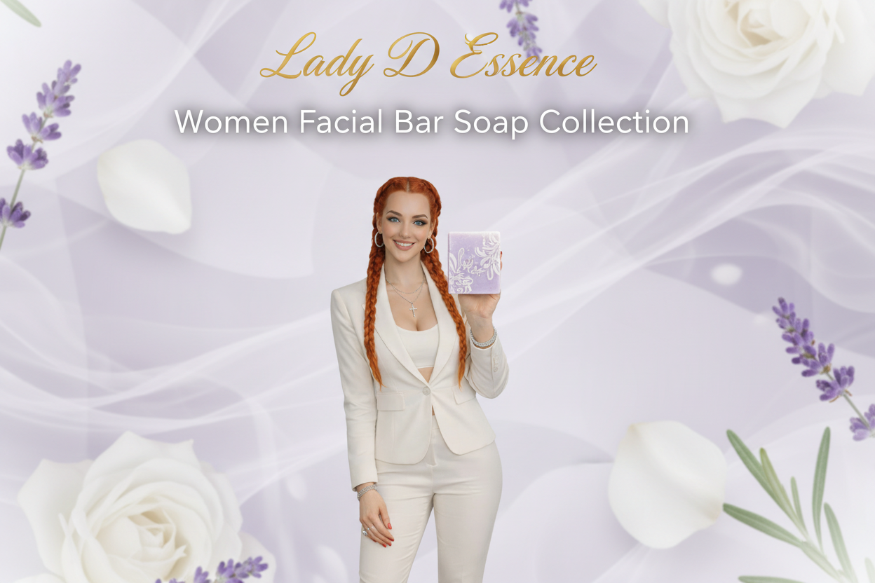 Women Facial Bar Soap Banner